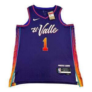 Phoenix Suns Jersey Mens Large NBA Basketball Devin Booker City Edition Nike